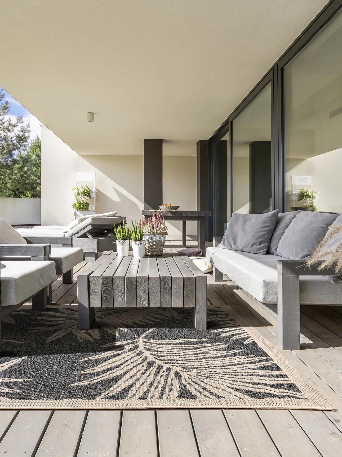 Covor interior/exterior River Blue 