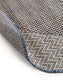 Covor rotund interior/exterior River Beige/Blue