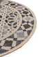 Covor rotund interior/exterior River Beige/Blue