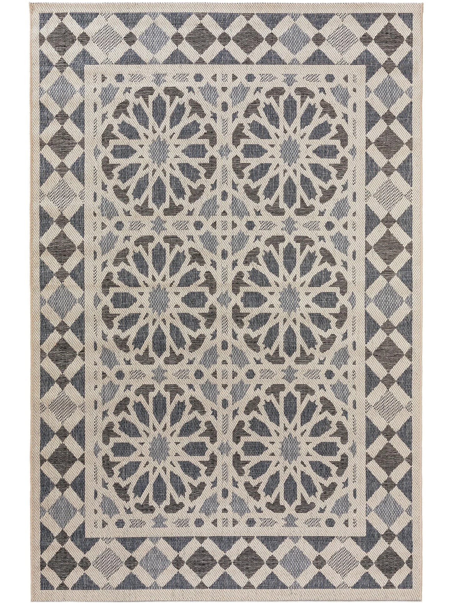 Covor interior/exterior River Beige/Blue