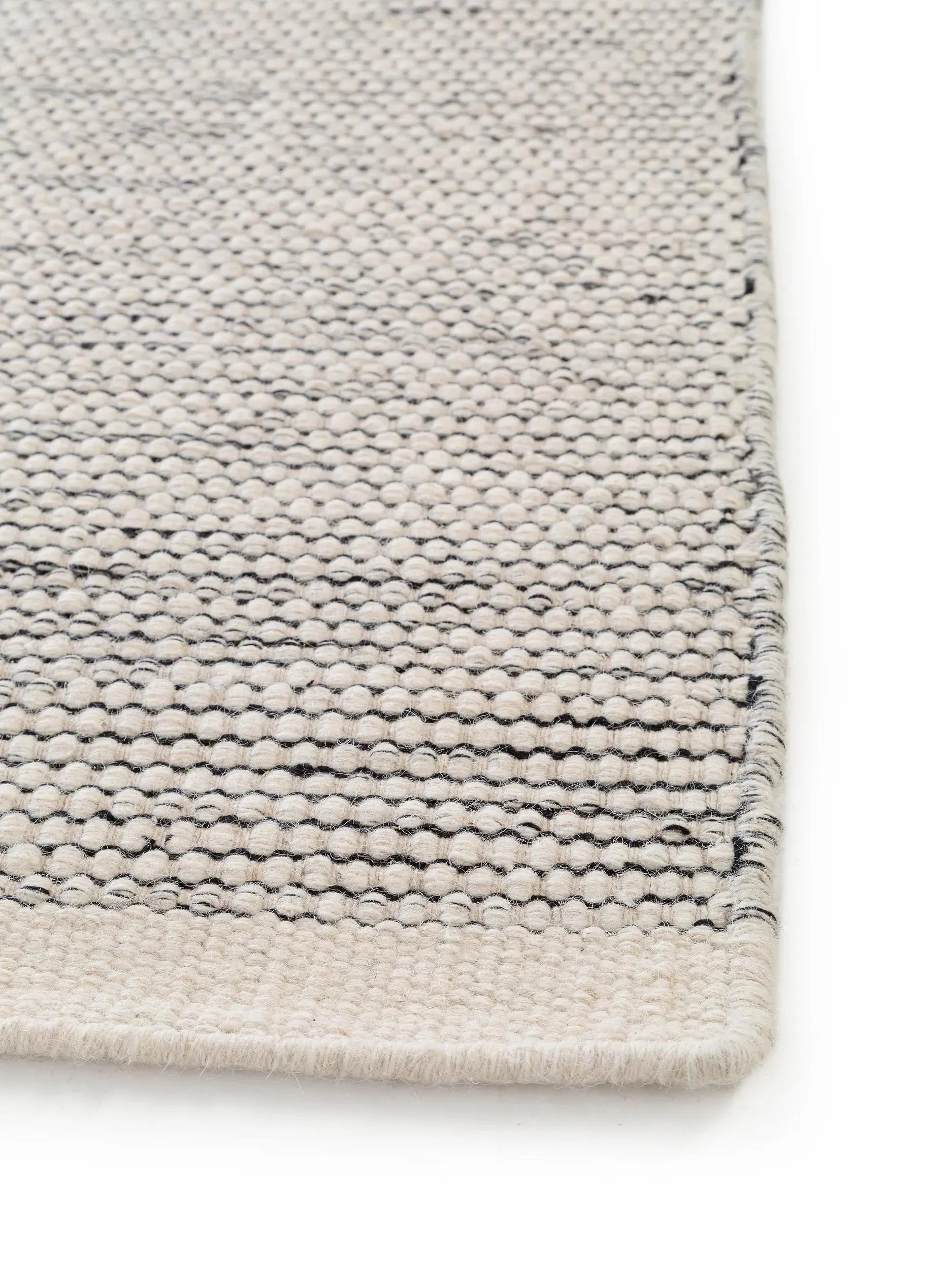 Traversă din lână Rocco Beige/Black 