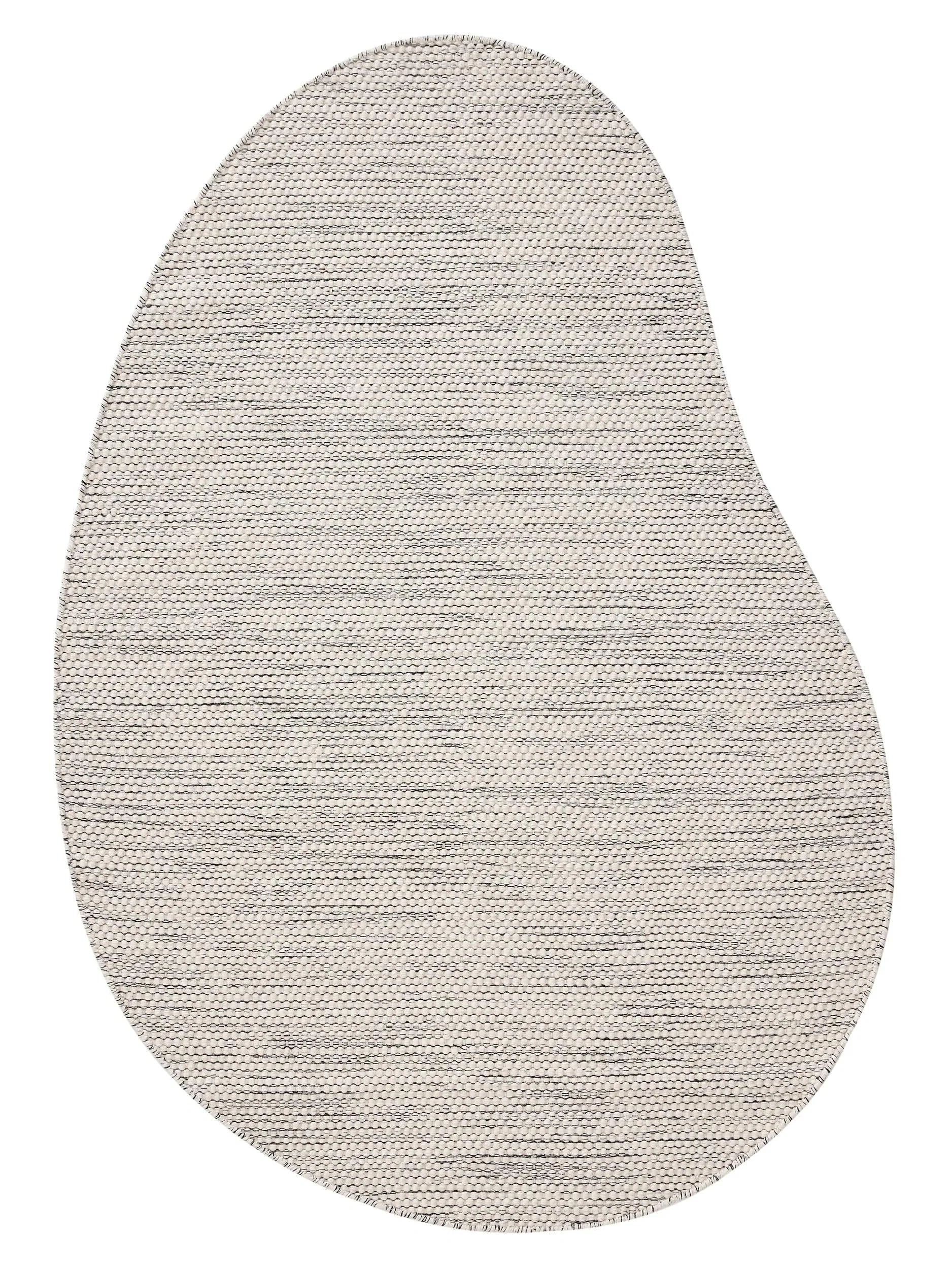 Covor de lână Rocco Beige/Black