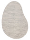 Covor de lână Rocco Beige/Black