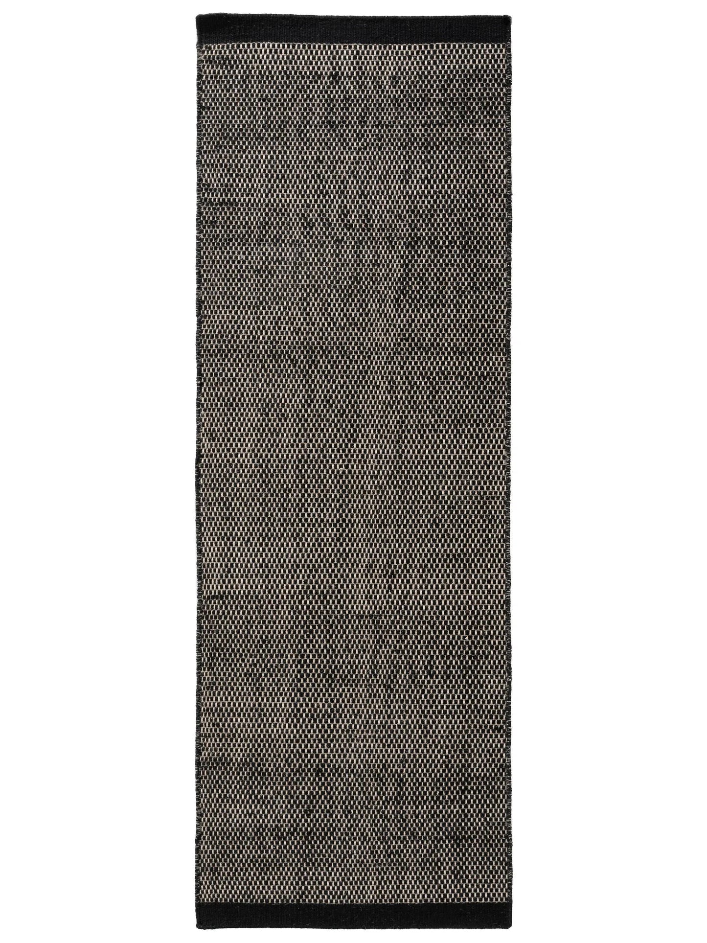 Traversă din lână Rocco Black/White 