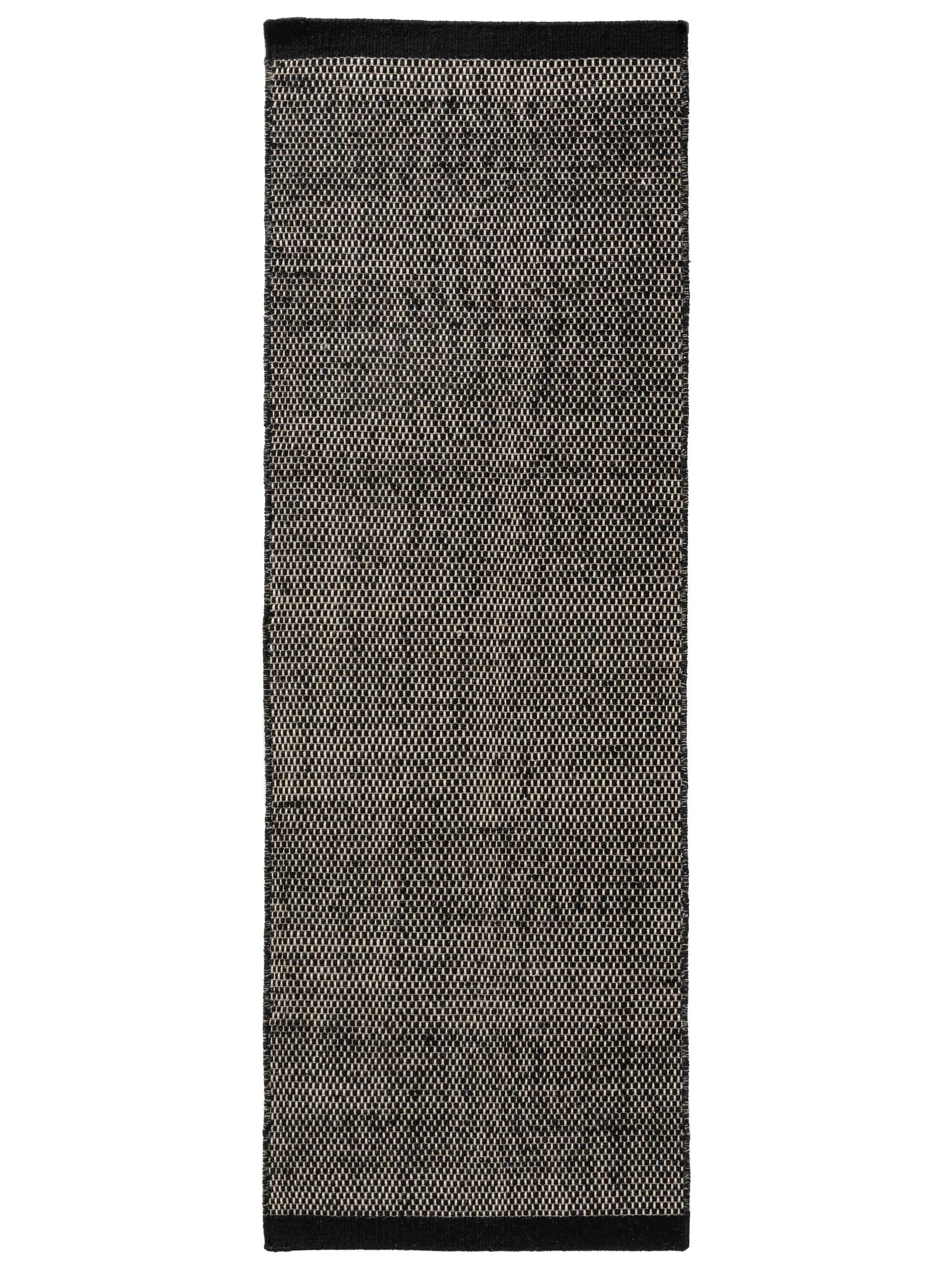 Traversă din lână Rocco Black/White 