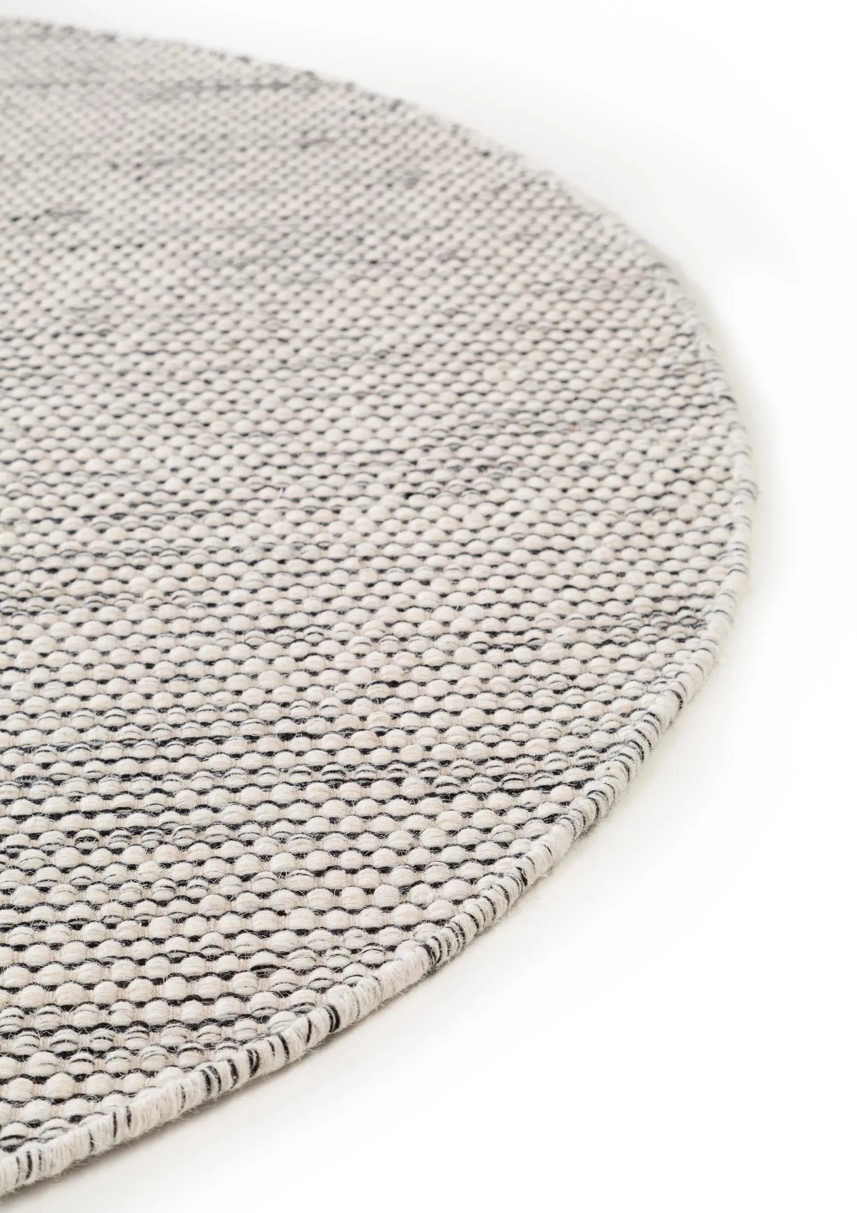 Covor de lână Rocco Beige/Black