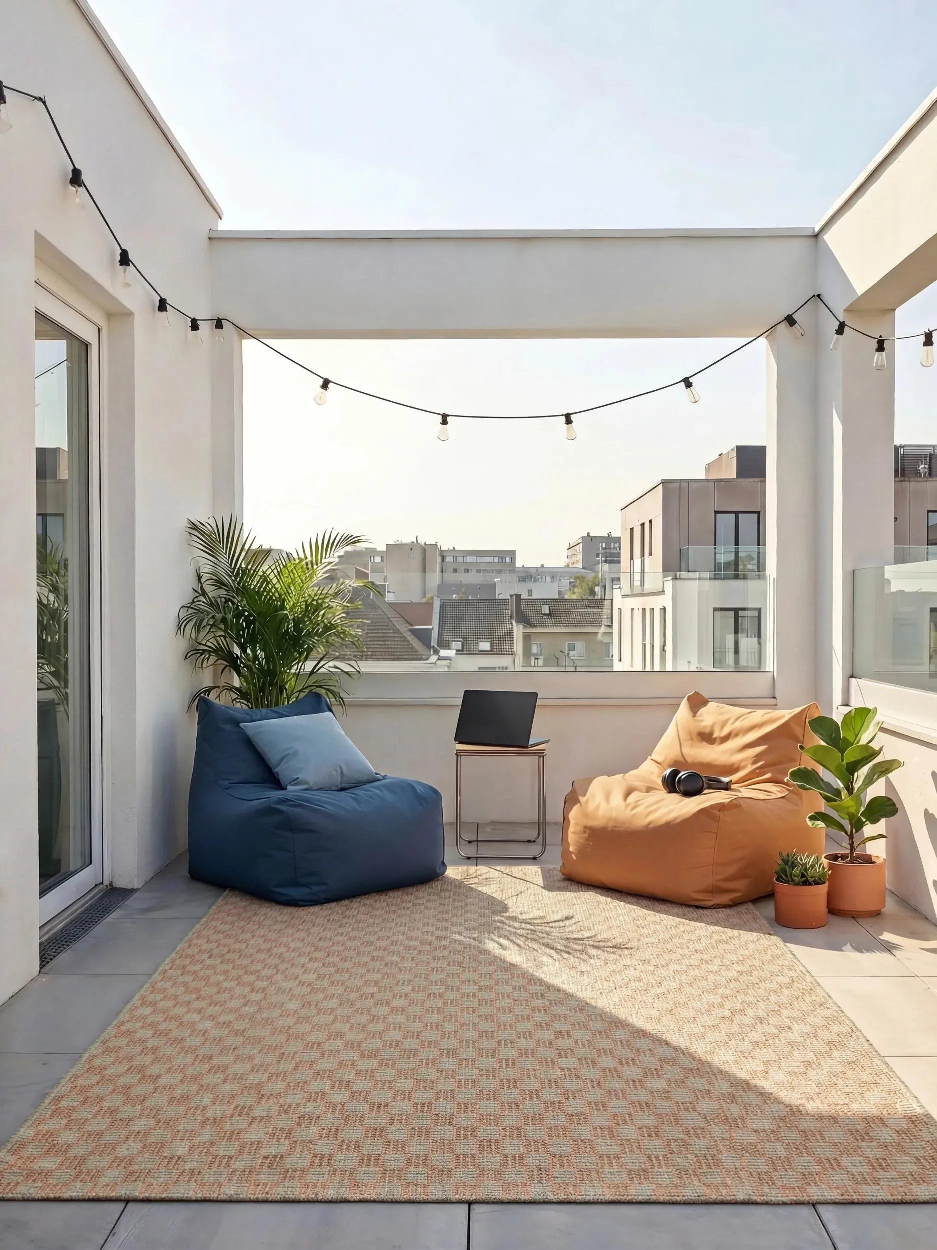 Covor interior/exterior Rowan Orange