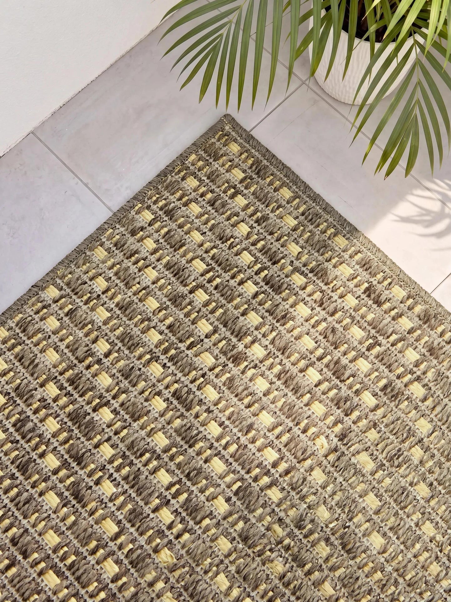 Covor interior/exterior Rowan Yellow