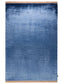 Covor din vâscoză Rubin Blue