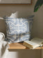 Linen Mix Față de pernă Sabine Blue 
