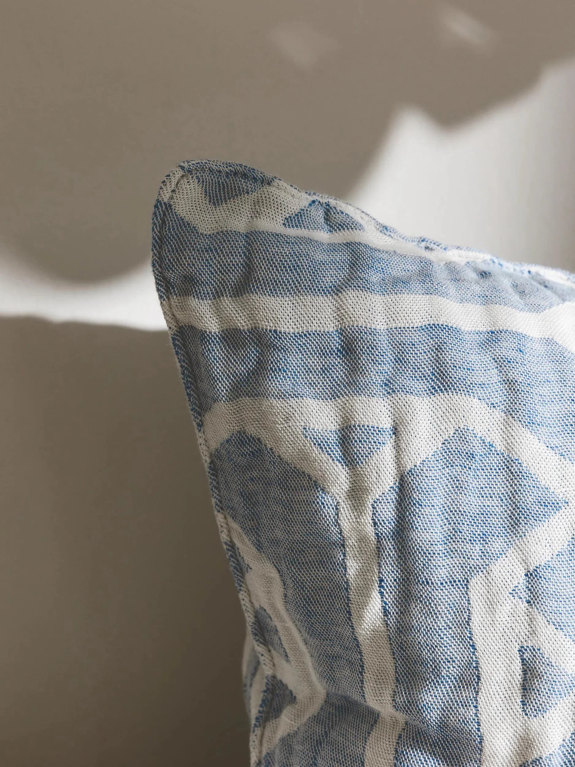 Linen Mix Față de pernă Sabine Blue 
