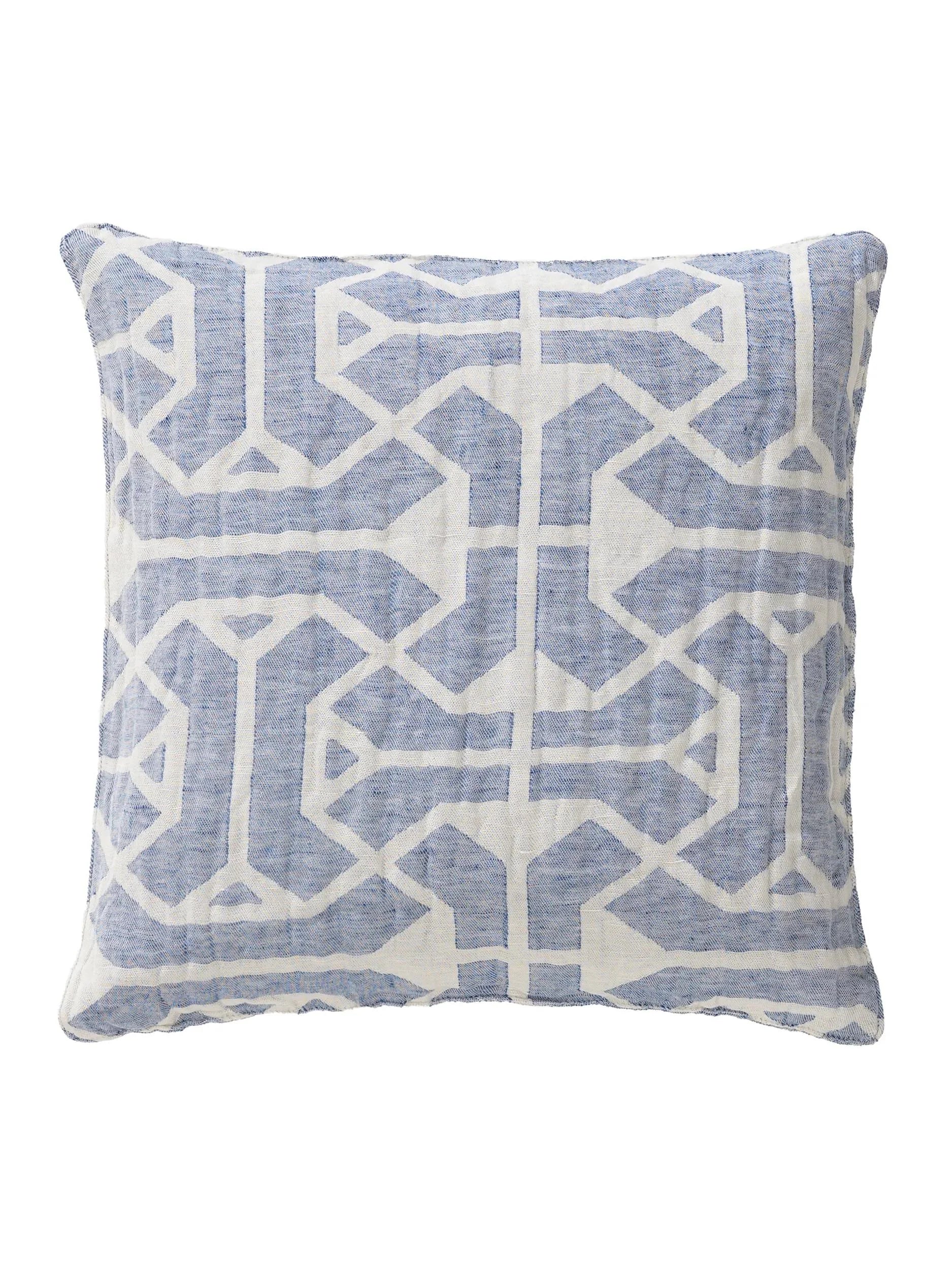 Linen Mix Față de pernă Sabine Blue 