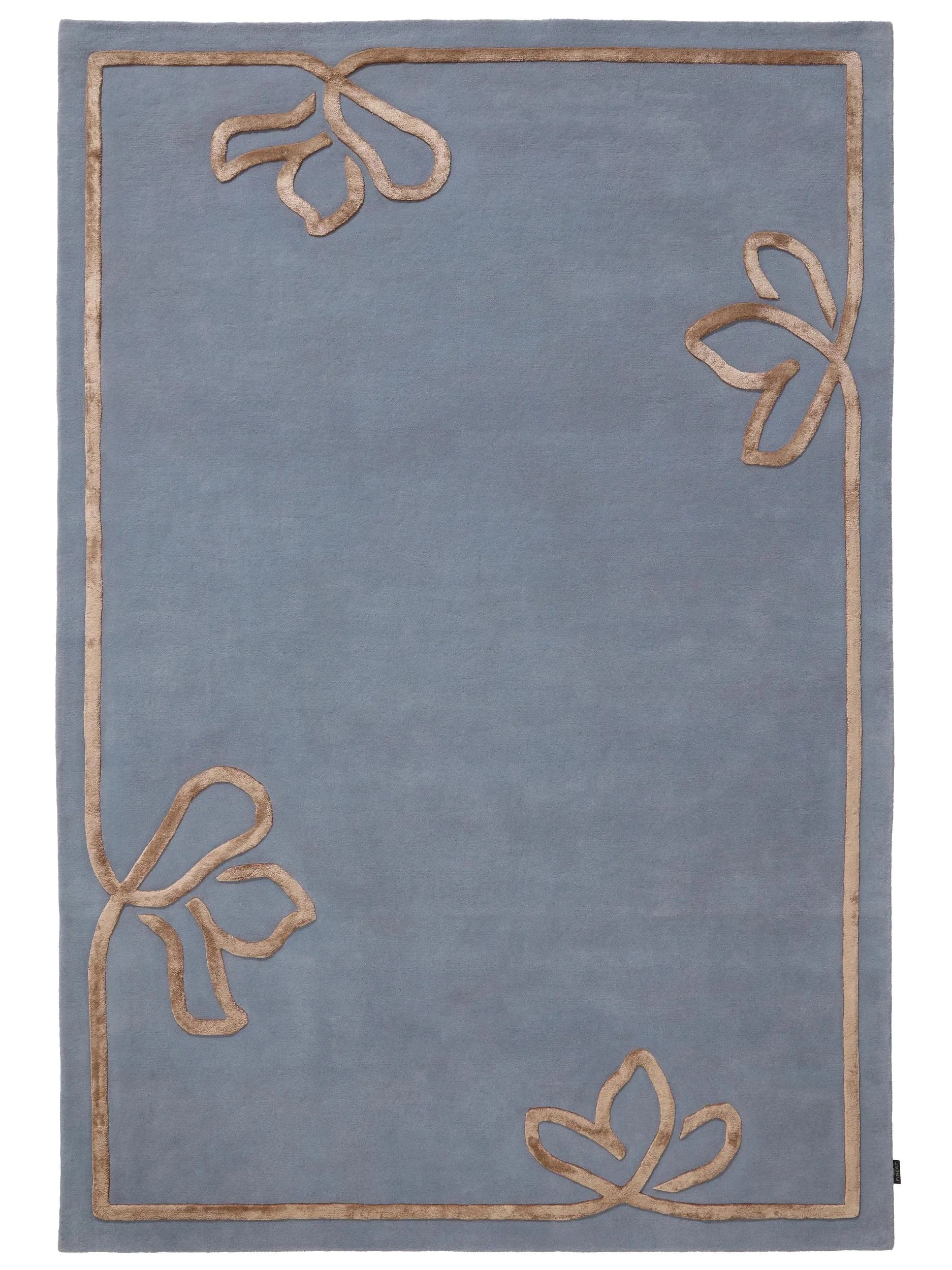 Covor de lână Sakura Blue
