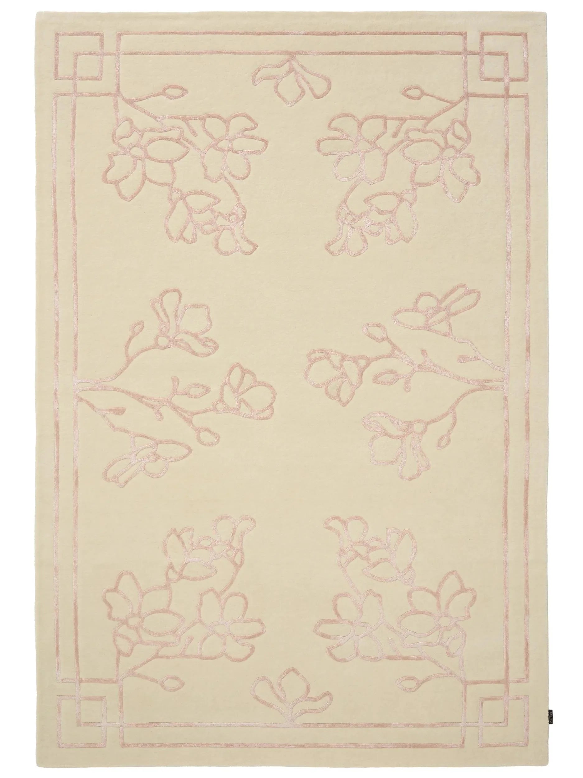 Covor de lână Sakura Cream