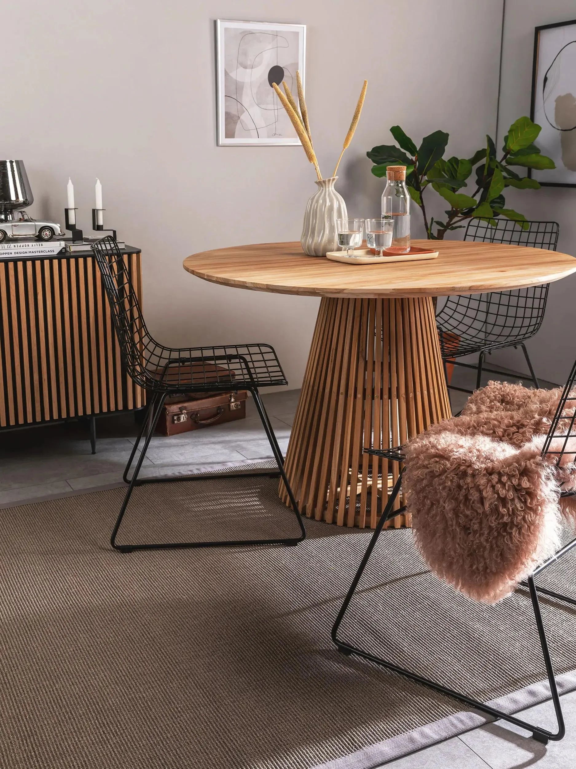 Covor din sisal Sana Grey