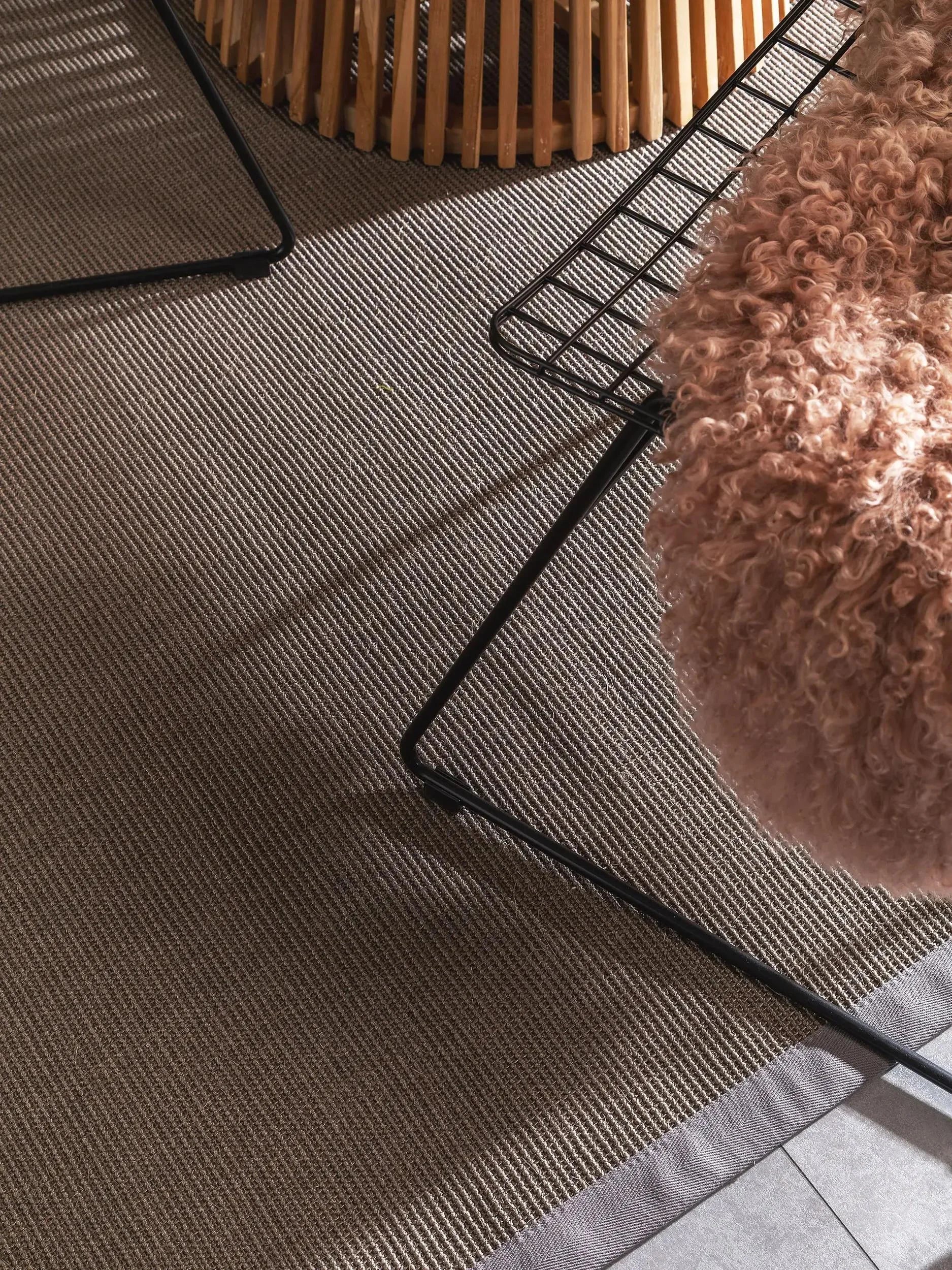 Covor din sisal Sana Grey