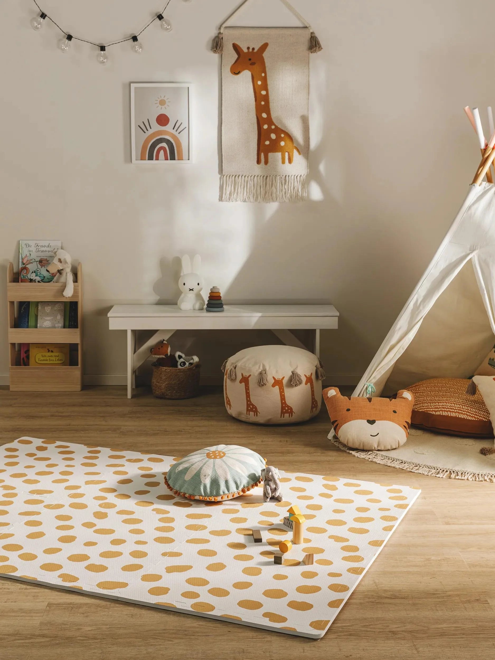 Playmat Savannah Cream/Yellow 