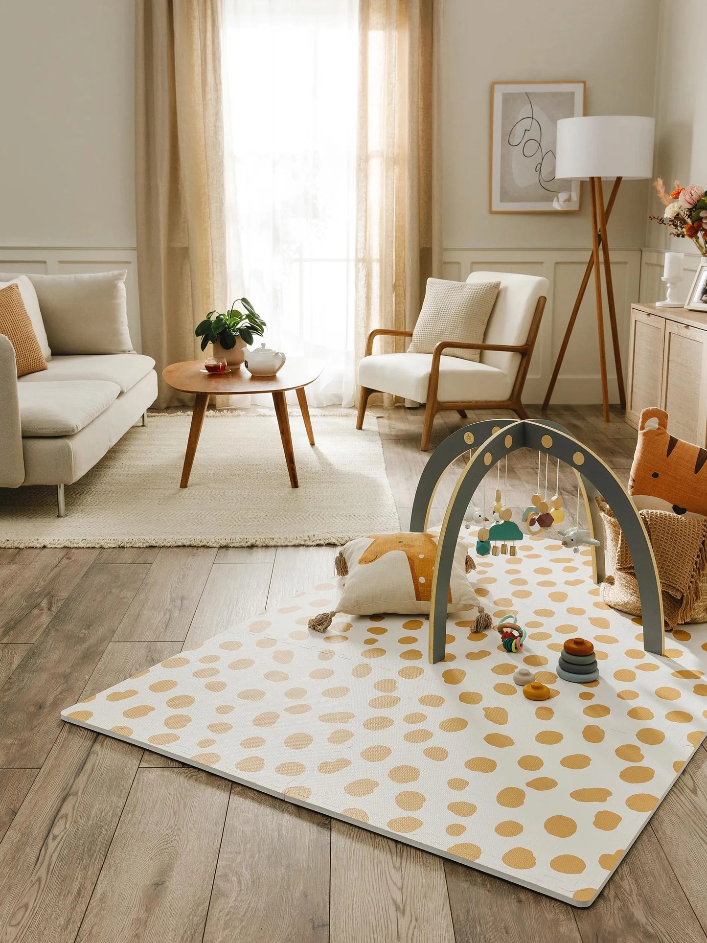 Playmat Savannah Cream/Yellow