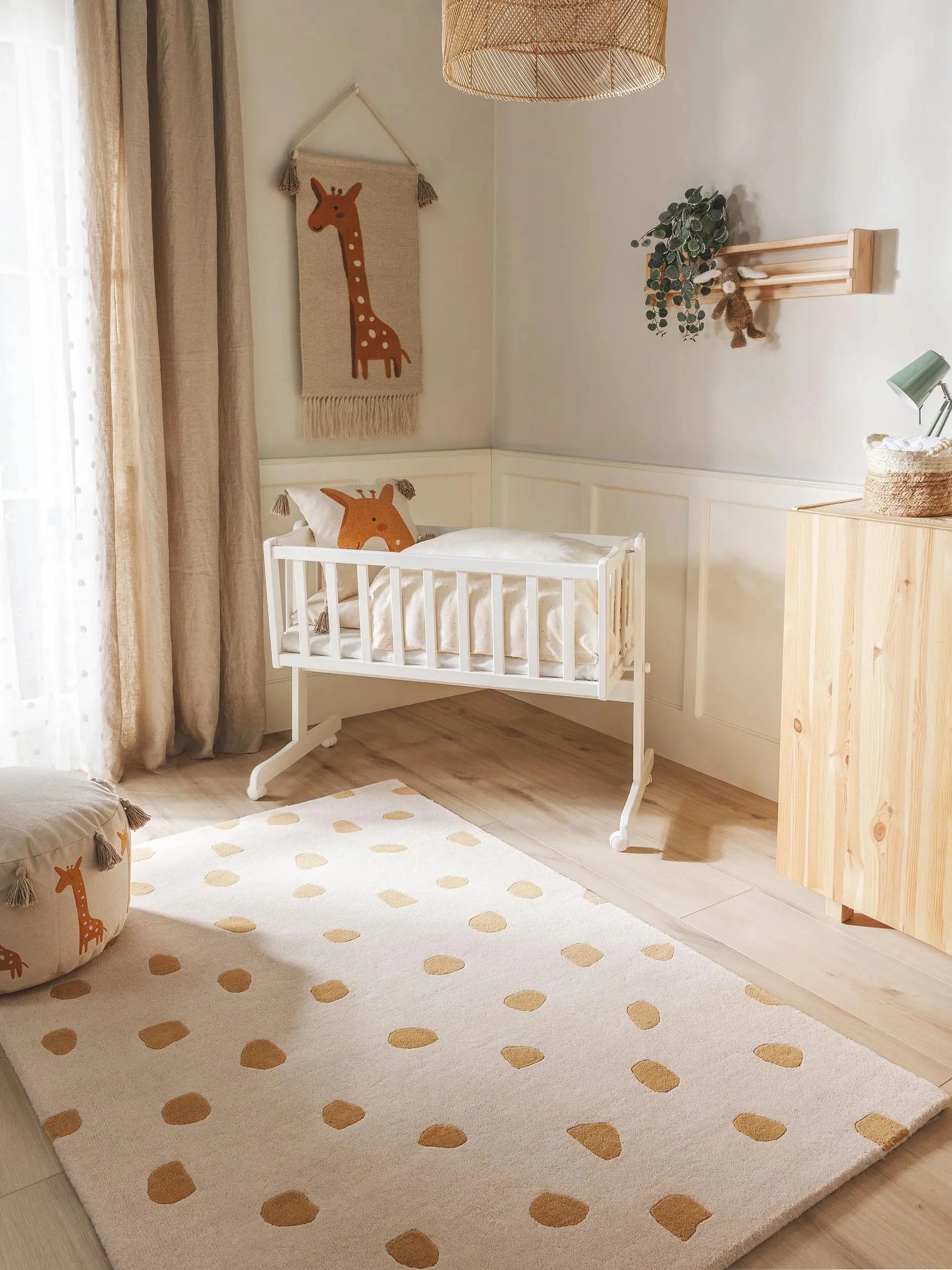 Covor pentru copii Savannah Yellow