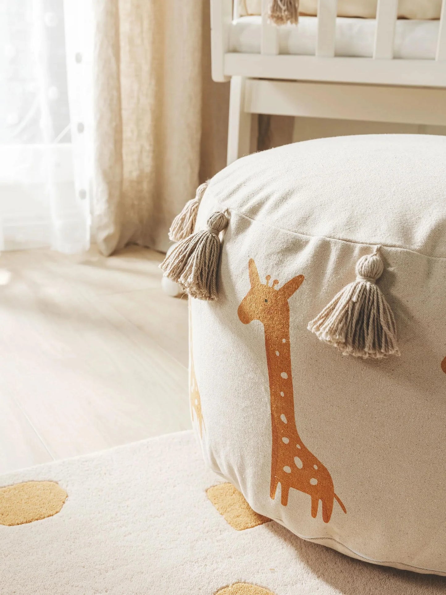 Pouf/taburet Savannah Yellow