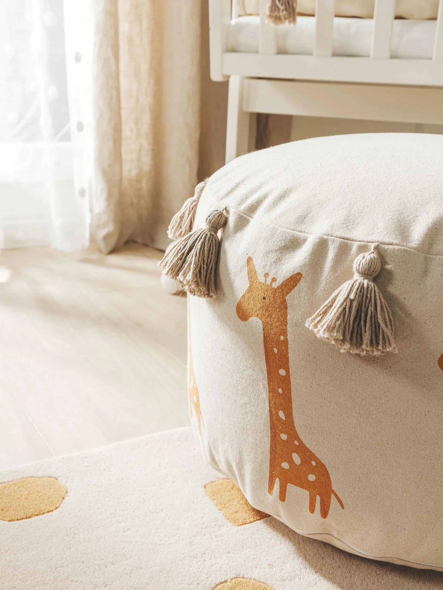 Pouf/taburet Savannah Yellow