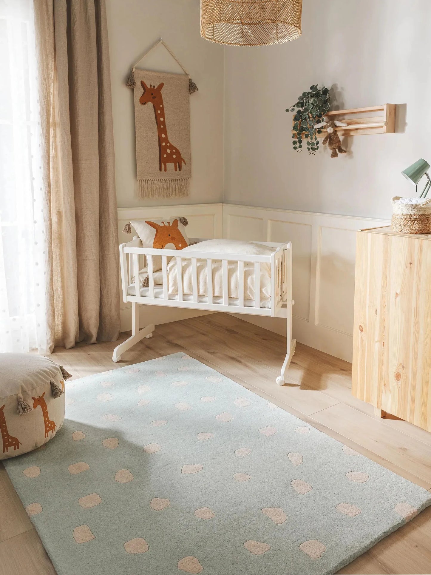 Covor pentru copii Savannah Mint
