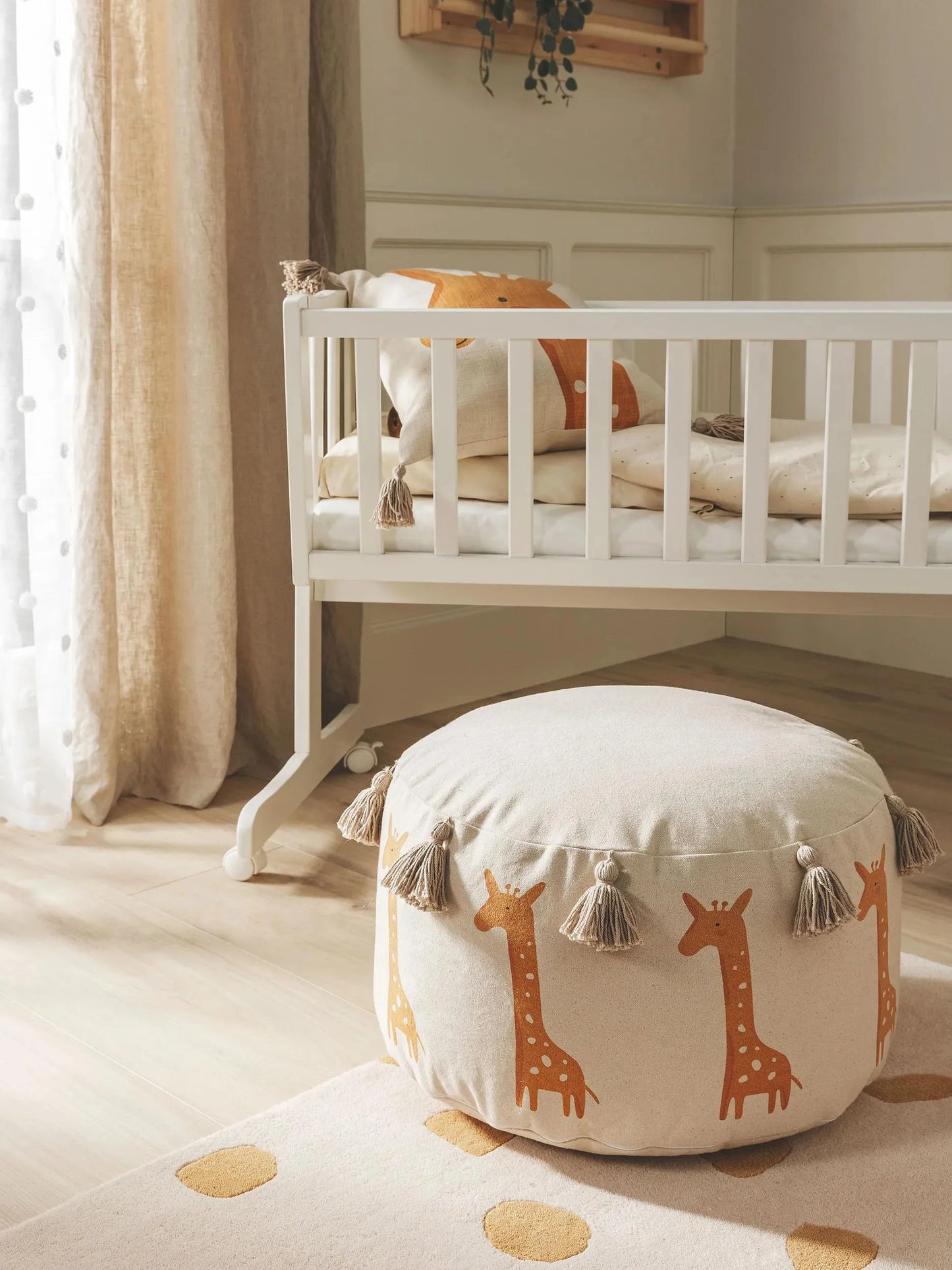 Pouf/taburet Savannah Yellow