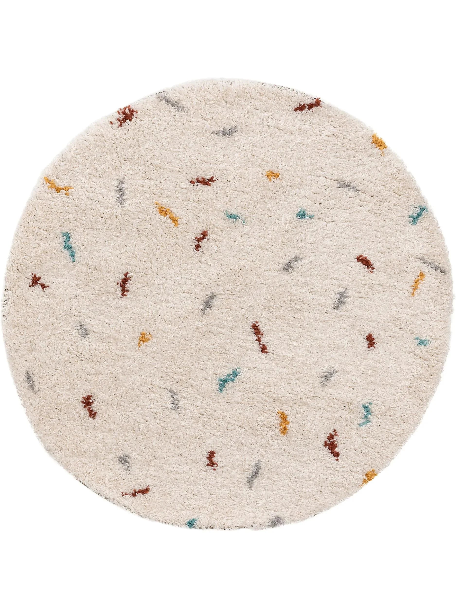 Covor Shaggy Selma Beige/Multicolour 