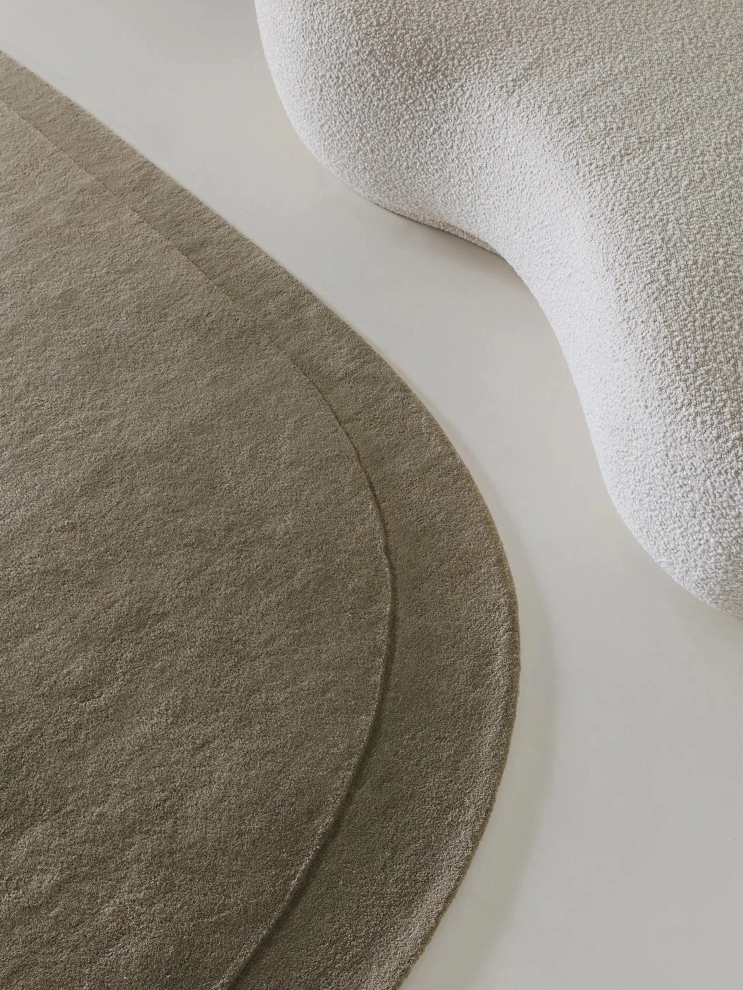 Covor de lână Shape Light Green 