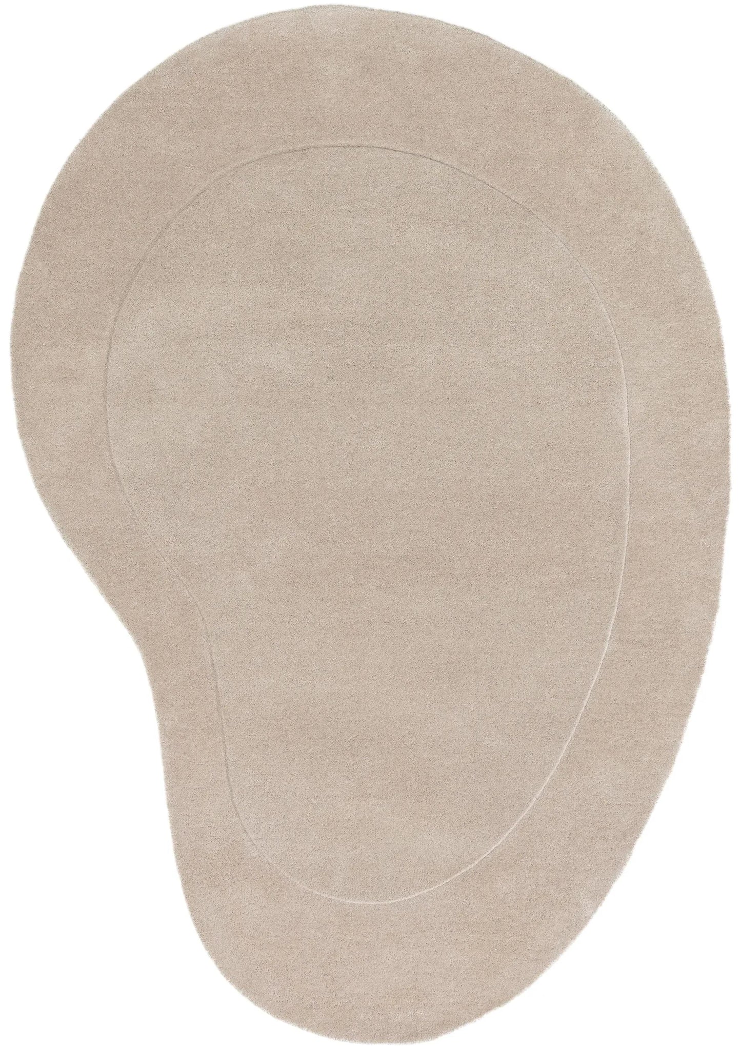 Covor de lână Shape Cream 