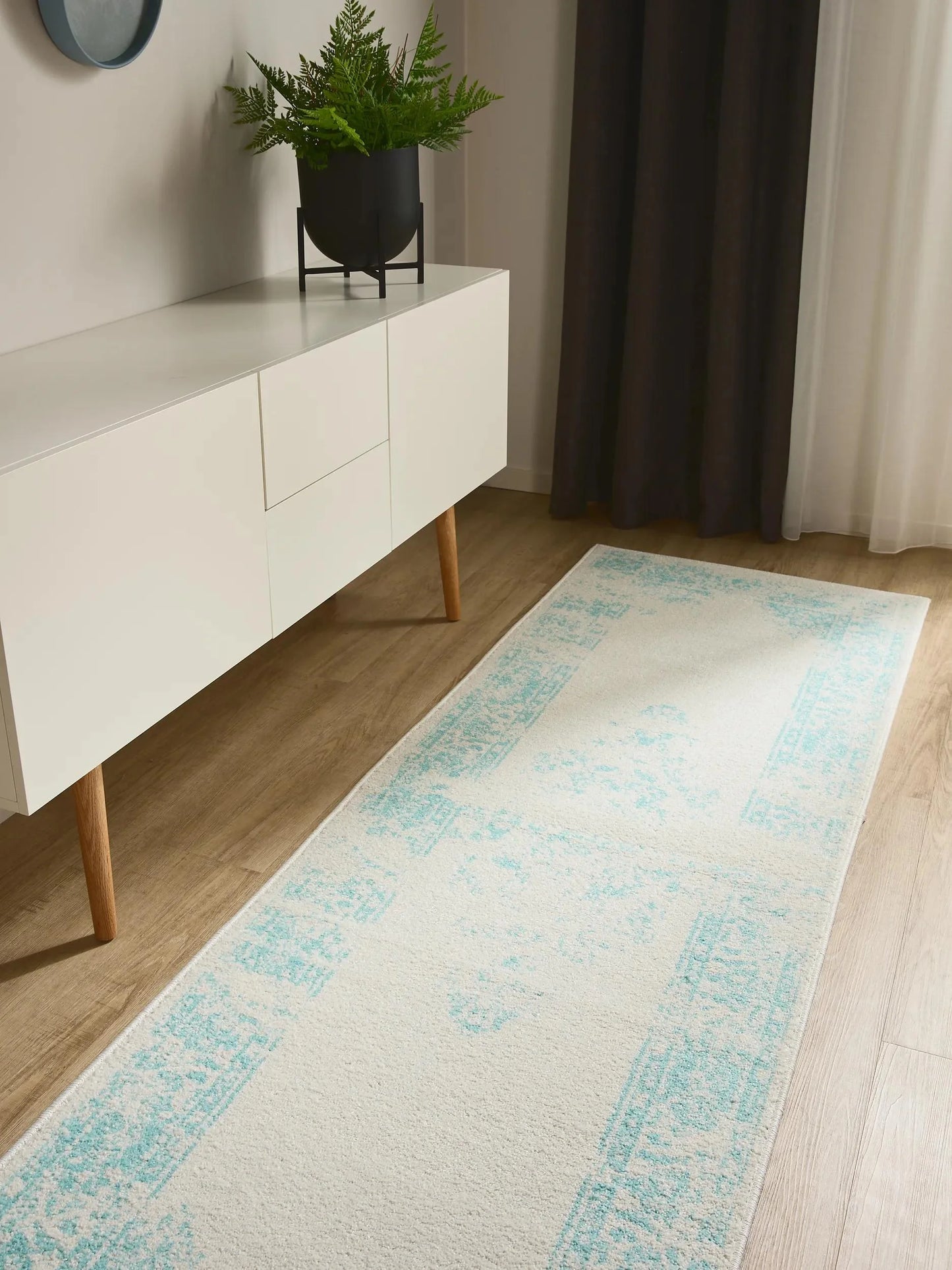Traversă Sia Cream/Turquoise 