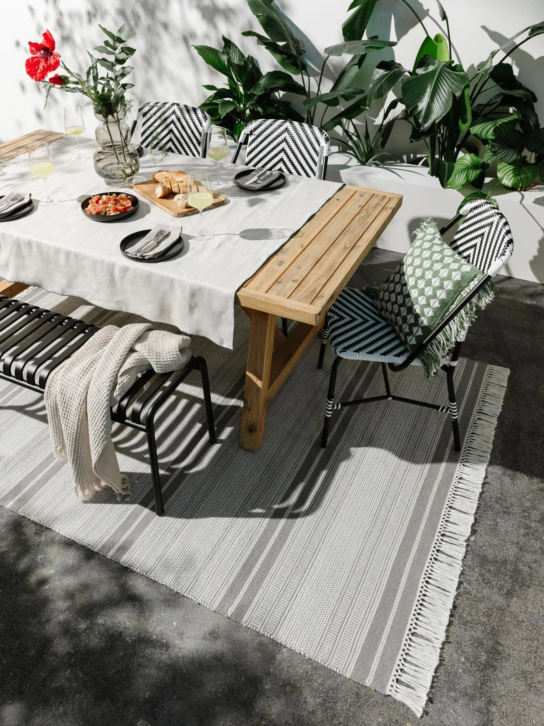 Covor interior/exterior Siena Grey 