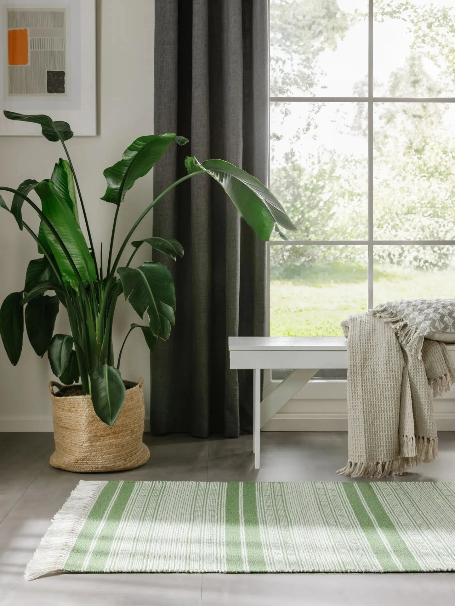 Covoraș îngust/preș - interior/exterior Siena Green 