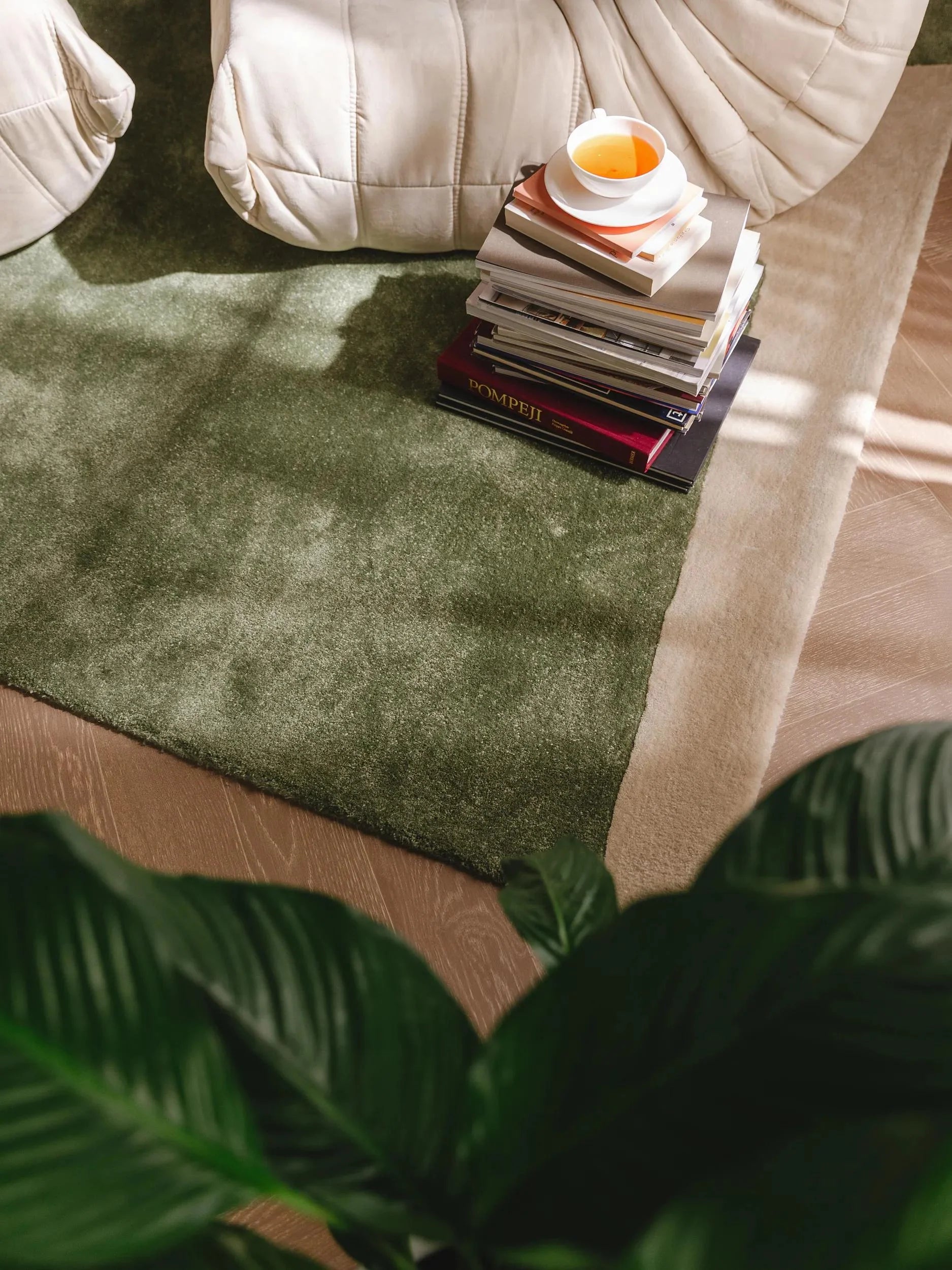 Covor Made From Recycled Material Smilla Green 