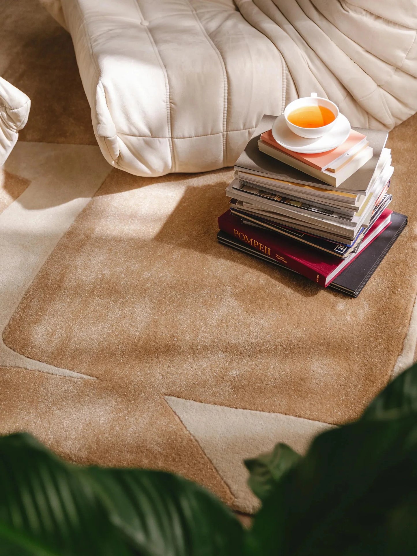 Covor Made From Recycled Material Smilla Beige 