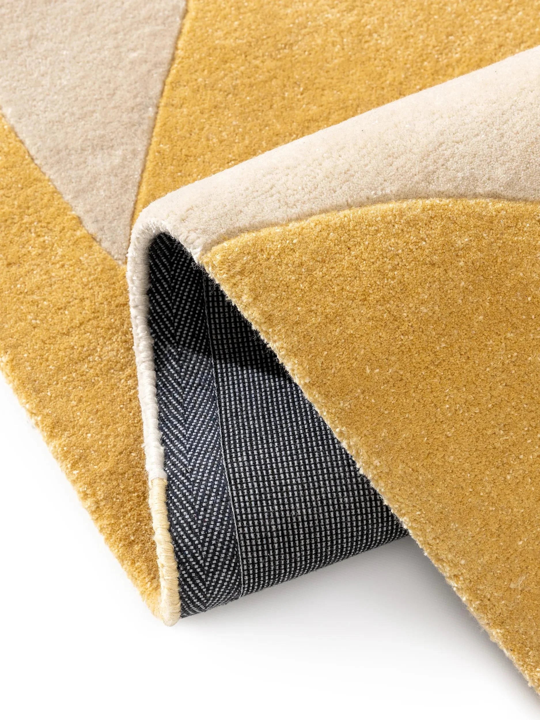 Covor Made From Recycled Material Smilla Yellow 
