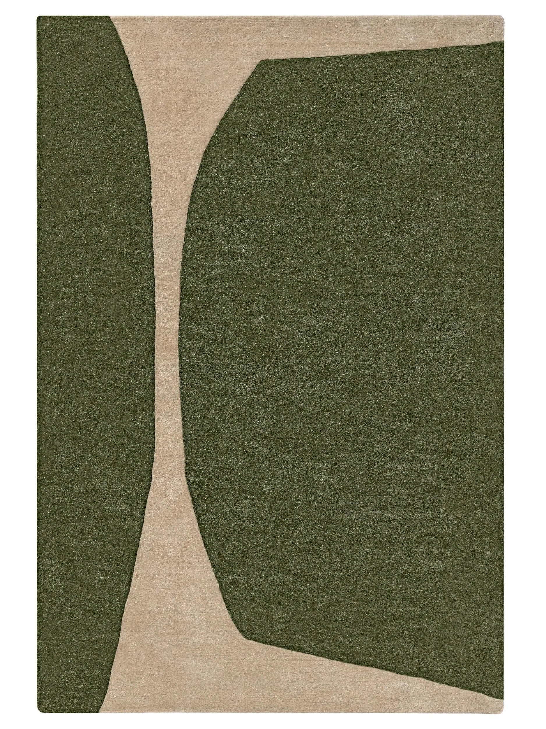 Covor Made From Recycled Material Smilla Green 