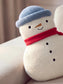 Christmas Pernă Snowman White
