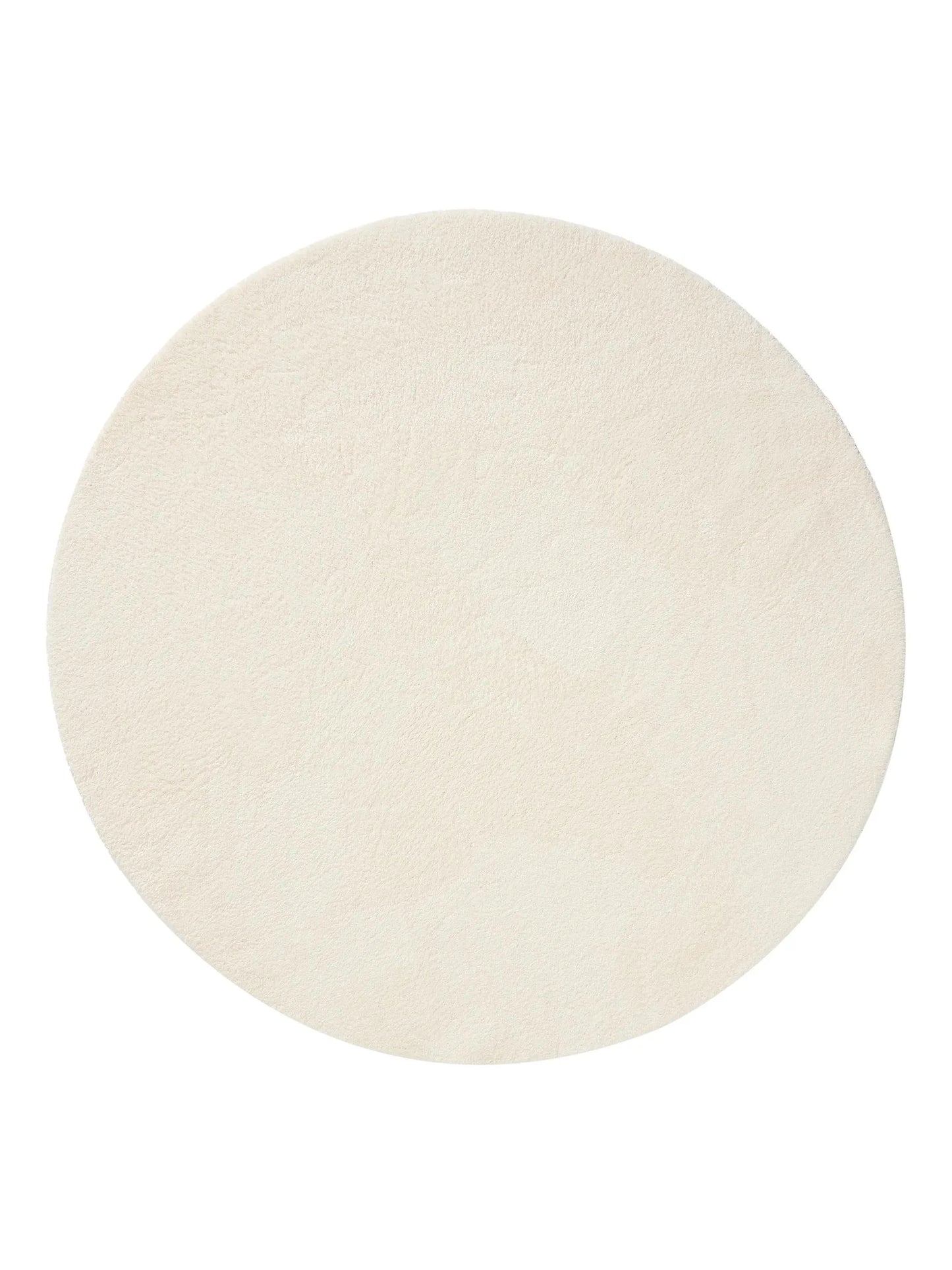 Shaggy Covor rotund Soda White 