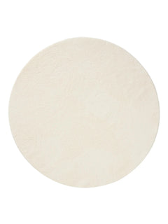 Shaggy Covor rotund Soda White