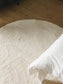 Shaggy Covor rotund Soda White 