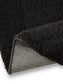 Shaggy Covor rotund Soda Black 