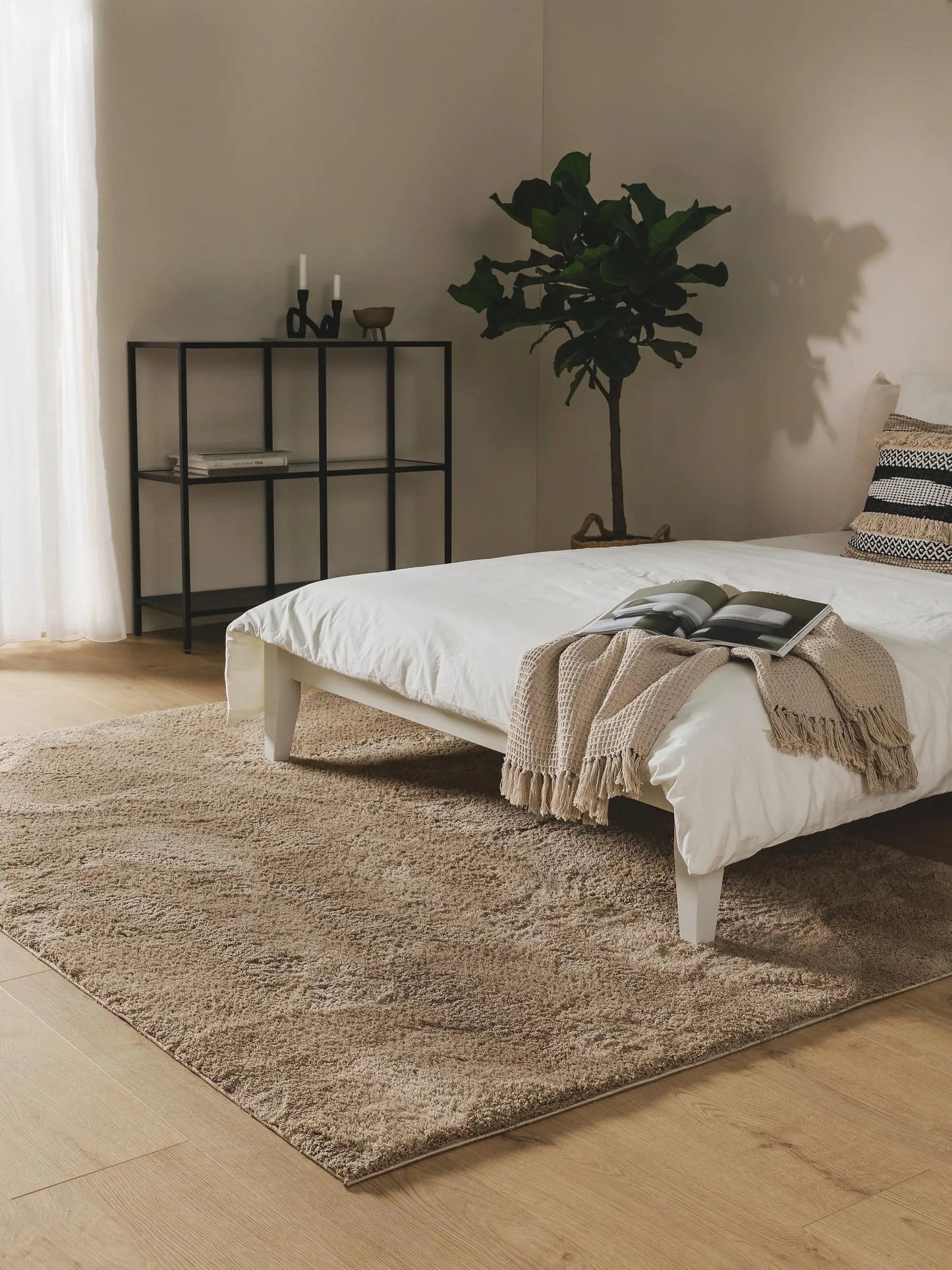 Covor Shaggy Soda Beige 