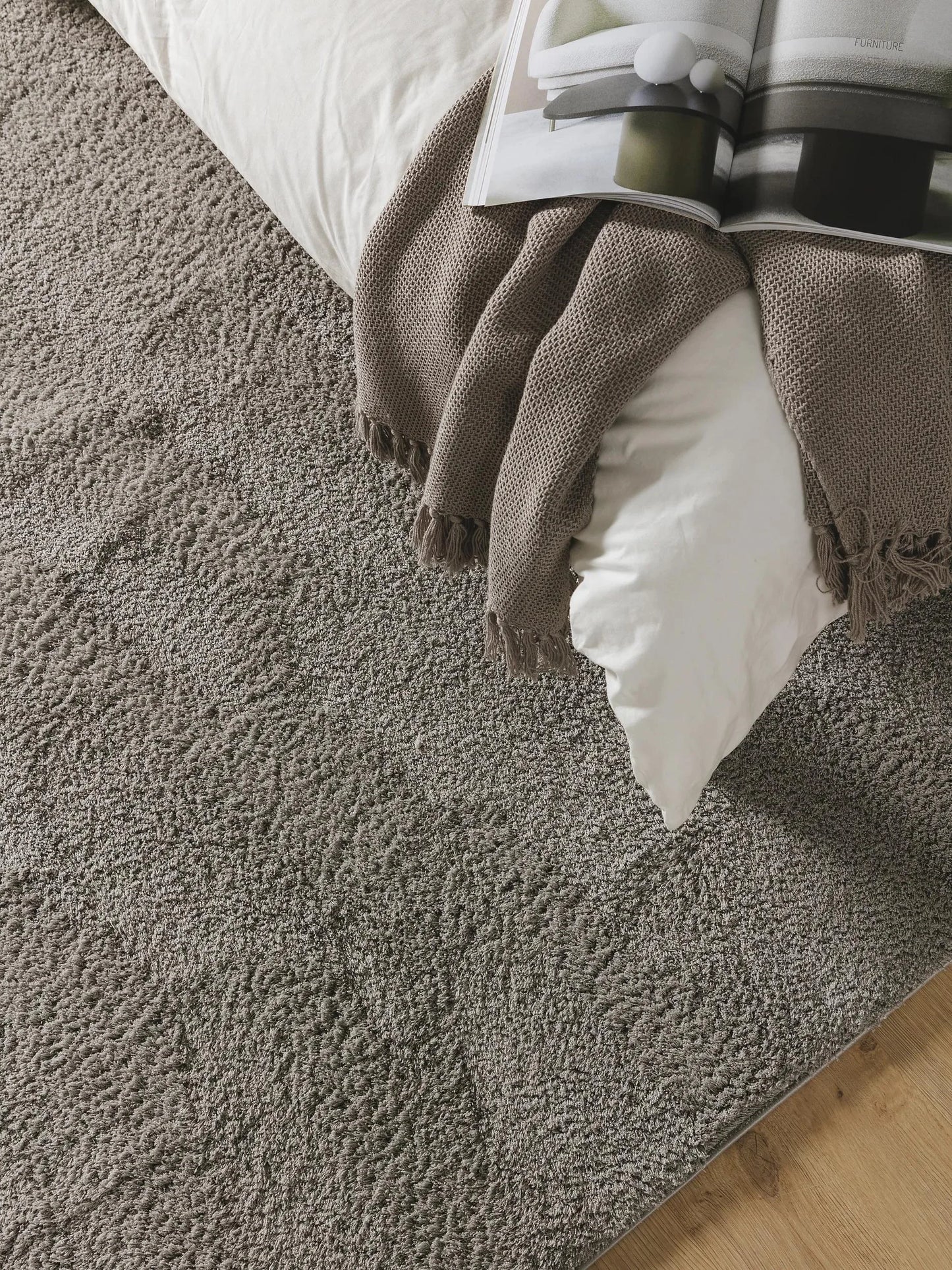 Covor Shaggy Soda Grey