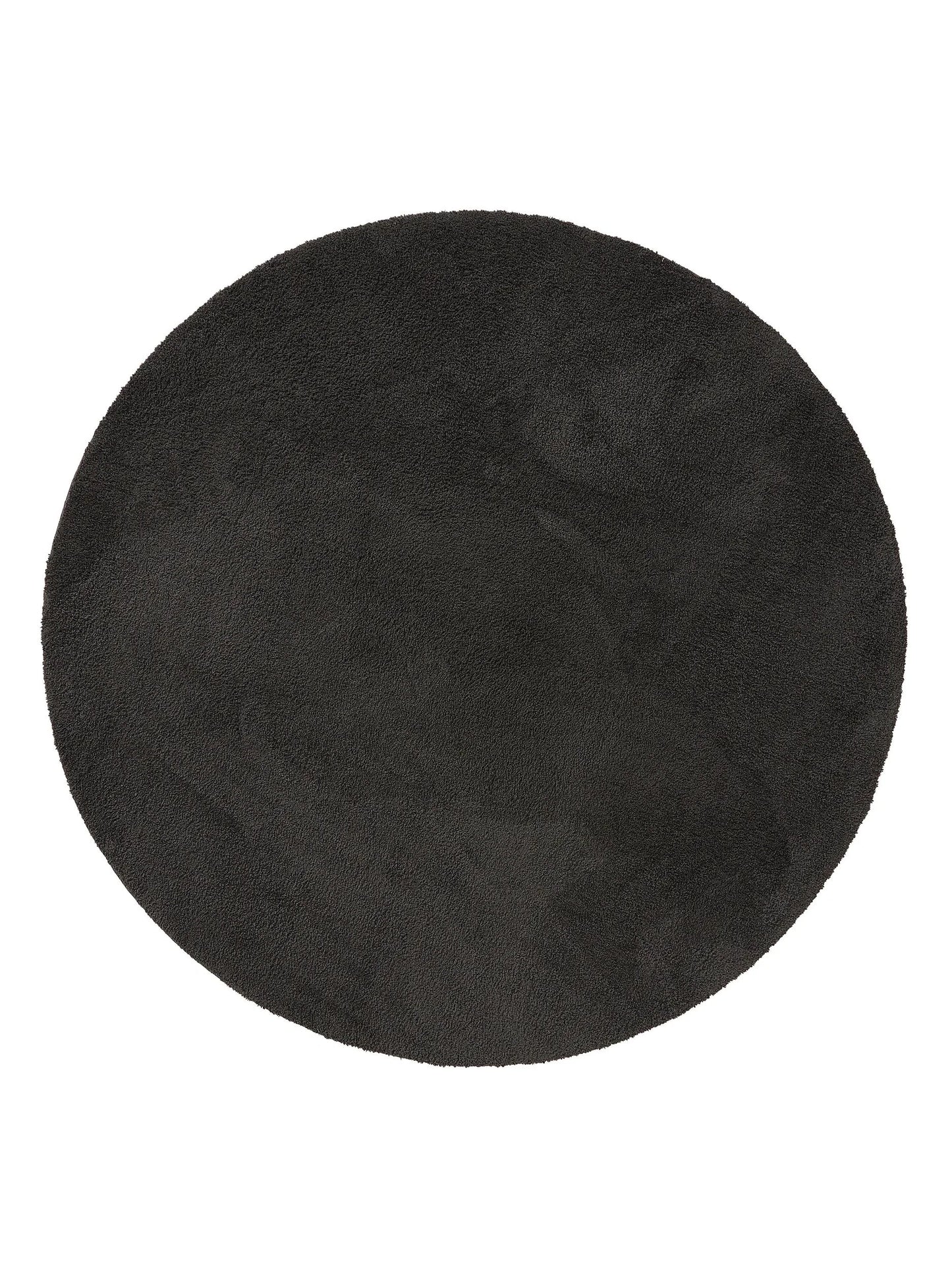 Shaggy Covor rotund Soda Black 