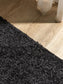 Covor Shaggy lavabil Soho Black 