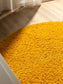 Covor Shaggy lavabil Soho Yellow 