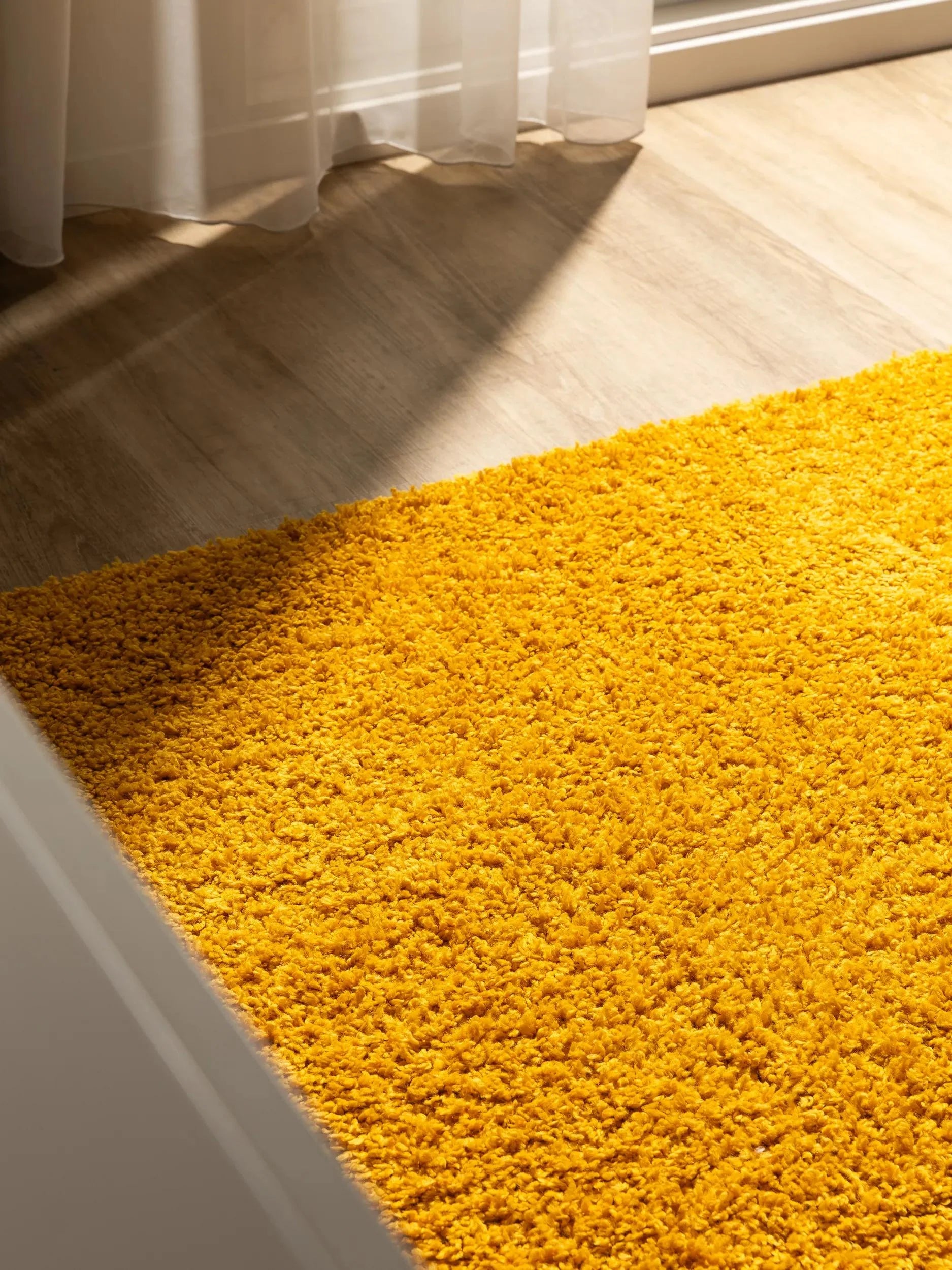 Covor Shaggy lavabil Soho Yellow 