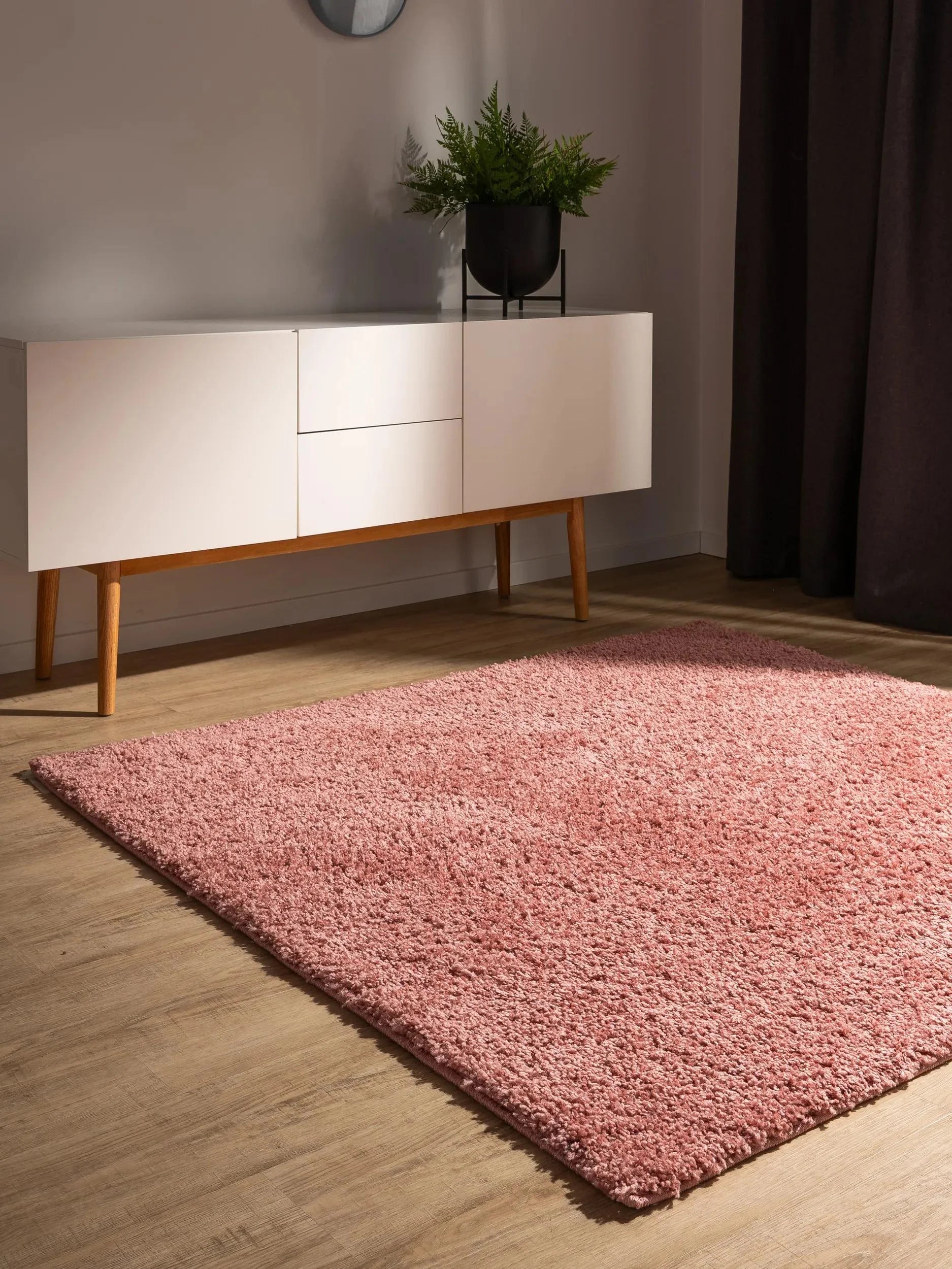 Covor Shaggy lavabil Soho Rose 