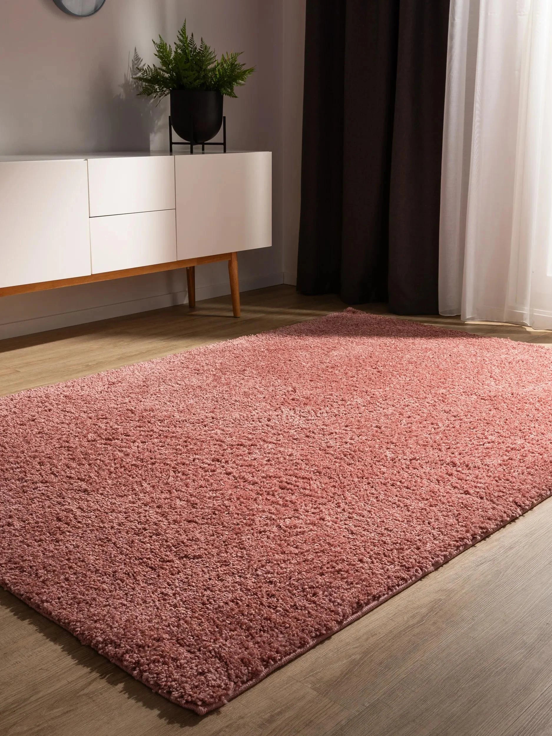 Covor Shaggy lavabil Soho Rose 